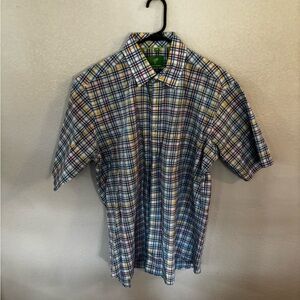 Men's Classic Plaid Button-Down Shirt